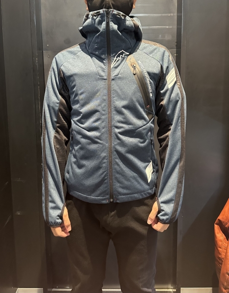 クシタニ K-1352 ミッドパーカー ブルー LL K-1352 MIDパーカー クシタニ｜KUSHITANI JAPAN