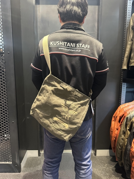 新色登場】P-5096 AK 2ウェイショルダーバッグ：KUSHITANI 清水