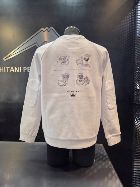 46WORKS ロンT、トレーナー入りました。：KUSHITANI清水店