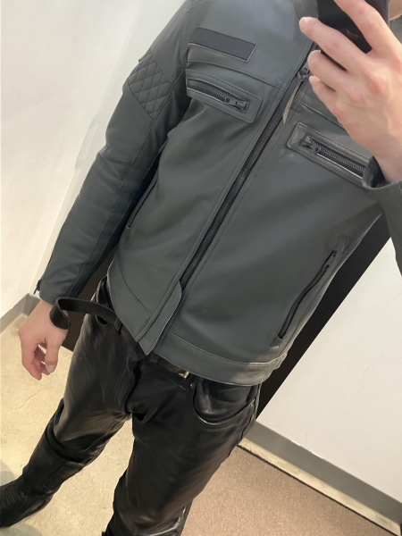 アーカナレザーブリーズジャケット、全サイズ揃ってます：KUSHITANI