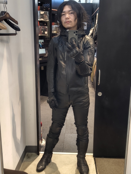 新型フード付きレザージャケット、入荷しました。：KUSHITANI 清水店