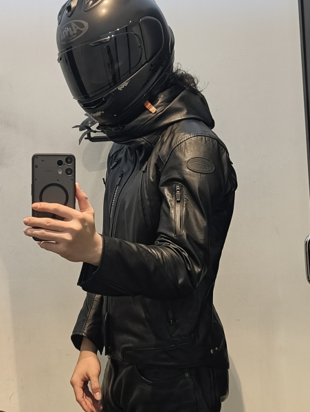 クシタニ　フード付きレザージャケット 新型フード付きレザージャケット、入荷しました。：KUSHITANI 清水店