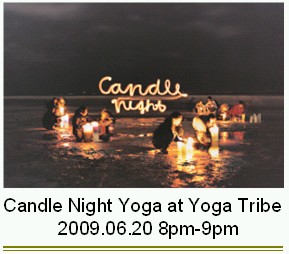 candle night yoga