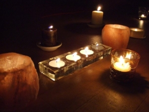 candle night yoga