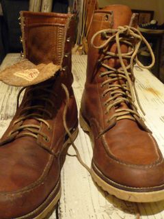 sears moc toe boots