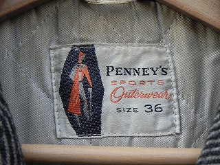 s PENNEY'S TWEED COAT    panagorias 古着屋ブログ通販
