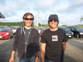 松澤先生&江澤氏