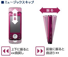 D904i モーションコントロール