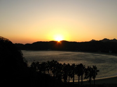 弓ヶ浜 夕焼け