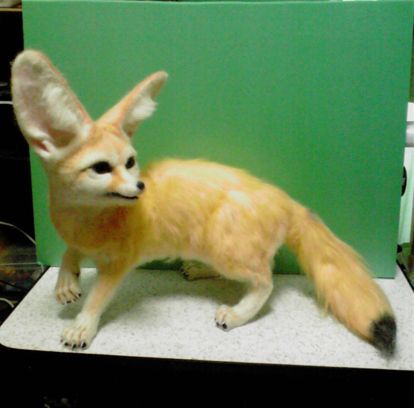 フェネック キツネ 羊毛フェルト