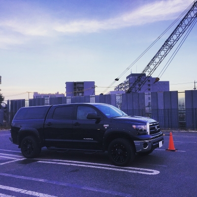 USトヨタ_タンドラ_クルーマックス_ハードシェル_オーバーフェンダー_ 千葉県_WSさん