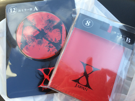 X JAPANくじ戦利品