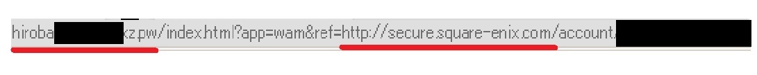 HTMLのフィッシングスパム