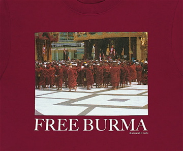 FREE BURMA WE ARE BUDDHIST,TOO Poetry Reading Japan13-2