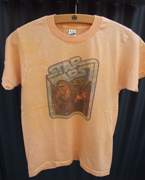 STA WARS スター・ウォーズ ハン・ソロ チューバッカ ヴィンテージTシャツ 染込みプリント 1980年代 80s 1