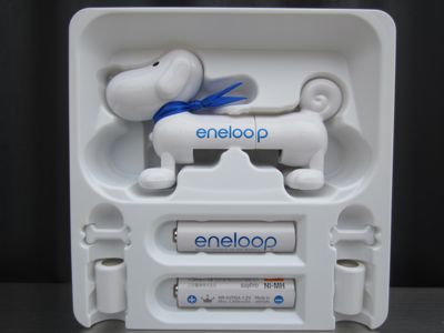 SANYOeneloopサンヨーエネループくり返し使う充電池eneloopyエネルーピー簡易バッテリーチェッカー鼻が光って充電残量をお知らせfunfuneneloopyエネループのマスコットキャラクター2.jpg