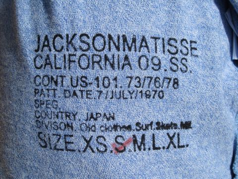 JACKSON MATISSE¡¡¥¸¥ã¥¯¥½¥ó¥Þ¥Æ¥£¥¹¡¡Áú¹ß¤ê¥Ý¥±¥Ã¥È£Ô¥·¥ã¥Ä¡¡¥Ý¥±T¡¡MADE IN JAPAN¡¡¥¸¥ã¥¯¥½¥ó¥Þ¥Æ¥£¥¹¡¡²£ÅÄ¡¡JACKSON MATISSE¡¡S¥µ¥¤¥º¡¡¥ô¥£¥ó¥Æ¡¼¥¸¡¡¸ÅÃå¡¡¥¢¥á¥«¥¸¡¡4.jpg