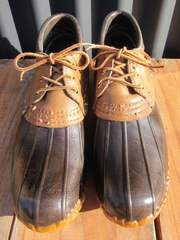 LLBean Bean Boots ビーンブーツ ショート ガムシューズ LLビーン 雨用ブーツ レインブーツ ヴィンテージ ビンテージ MADE IN USA アメリカ製 USA製 1.jpg