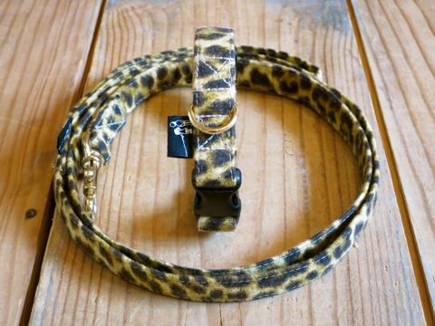 եȥҥåƥꥸʥإ顼꡼ɥ꡼ϡͥʸhundehutte襤μإơϥե֥åɿҥ祦 Leopard Collar Leash Harness_a.jpg