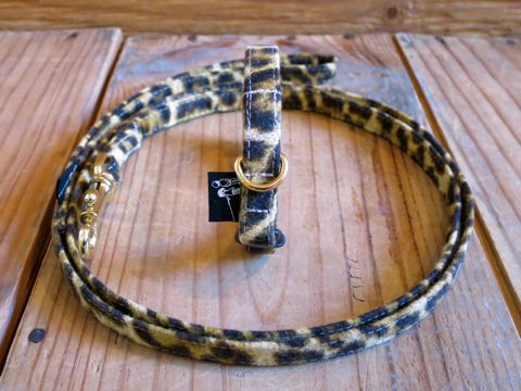 եȥҥåƥꥸʥإ顼꡼ɥ꡼ϡͥʸhundehutte襤μإơϥե֥åɿҥ祦 Leopard Collar Leash Harness_h.jpg