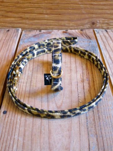 եȥҥåƥꥸʥإ顼꡼ɥ꡼ϡͥʸhundehutte襤μإơϥե֥åɿҥ祦 Leopard Collar Leash Harness_i.jpg