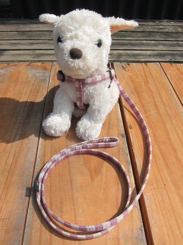 եȥҥåƥꥸʥإ顼꡼ɥ꡼ϡͥʸhundehutte襤μإϡͥơϥե֥åʻ Plaid Collar Leash Harness_3.jpg