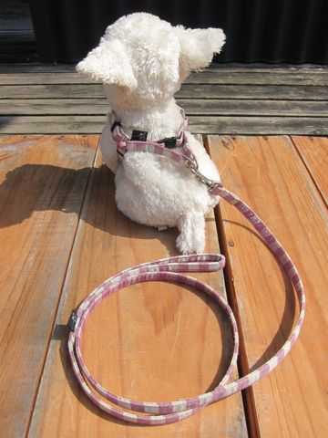 եȥҥåƥꥸʥإ顼꡼ɥ꡼ϡͥʸhundehutte襤μإϡͥơϥե֥åʻ Plaid Collar Leash Harness_5.jpg