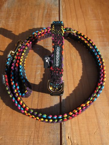 եȥҥåƥꥸʥإ顼꡼ɥ꡼ϡͥʸ褫襤եȥҥåGOODBOYܾʼԤߥϥɥᥤɥ֥Woven Collar Leash Harness_2.jpg