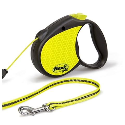 flexi NEON フレキシリードネオン画像伸縮自在リード犬さんぽ夜のお散歩蛍光カラー夜光るリード都内フントヒュッテ文京区hundehutte駒込_4.jpg