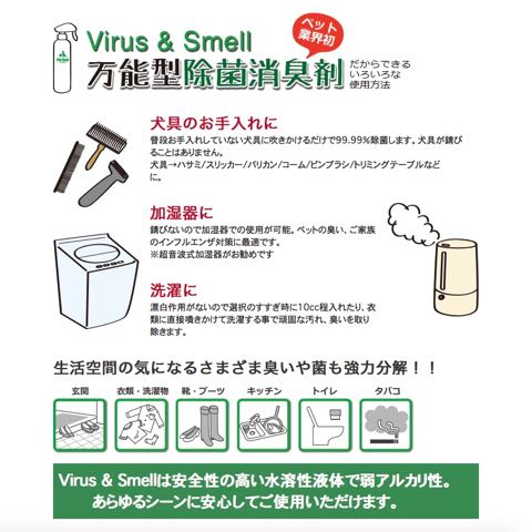 Pet-CoolペットクールBodyCareボディケア涙ヤケ改善犬皮膚トラブル改善画像シルク&コラーゲン犬静電気防止除菌消臭剤オススメウィルス&スメル犬用品フントヒュッテ_v12.jpg