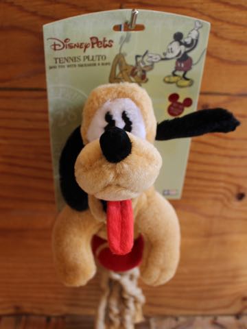 プルート　TENNIS PLUTO　Diseny Pets　犬用おもちゃ　画像　犬用トイ　ドッグトイ　DogToy　テニスボール　ロープ　ディズニー　Disney　2.jpg