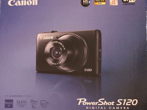CANON PowerShot S120　キャノン　F1.8レンズを搭載した光学5倍ズームのコンパクトデジカメ　評判　廃盤　画像　レンズの明るさ　1