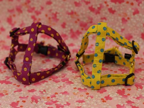 եȥҥåƥꥸʥإ顼꡼ɥ꡼ϡͥʸ褫襤ơϥե֥åͥݥ륫ɥå Polka Dot Collar Leash Harness_38