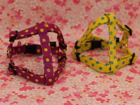 եȥҥåƥꥸʥإ顼꡼ɥ꡼ϡͥʸ褫襤ơϥե֥åͥݥ륫ɥå Polka Dot Collar Leash Harness_39