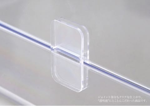 クリアレット ミニ 飛散ガード【一部店舗様限定商品】 clearlet ミニ 画像 ペットトイレ 犬 トイレ 透明 デザイナーズ オシャレな犬用品 _ 4.jpg
