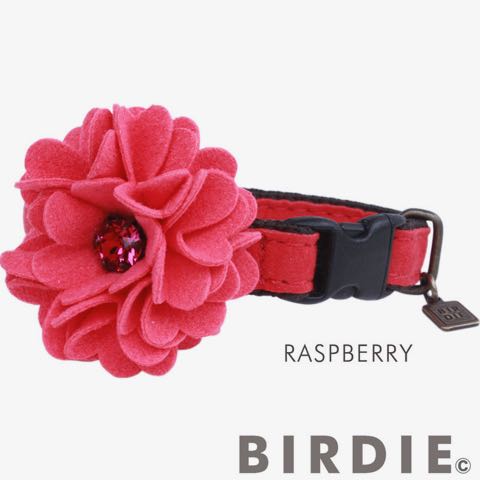 BIRDIE バーディ ダリア 首輪&リードセット かわいい 犬グッズ 犬用品 国産 日本製 MADE IN JAPAN 販売 東京 フントヒュッテ 1.jpg