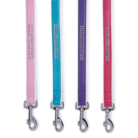 EAST SIDE COLECTION Collar & Leash 首輪&リードセット ラインストーン 犬 首輪 リード かわいい 犬グッズ 犬用品 販売 東京 フントヒュッテ 1.jpg