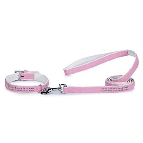 EAST SIDE COLECTION Collar & Leash 首輪&リードセット ラインストーン 犬 首輪 リード かわいい 犬グッズ 犬用品 販売 東京 フントヒュッテ 4.jpg