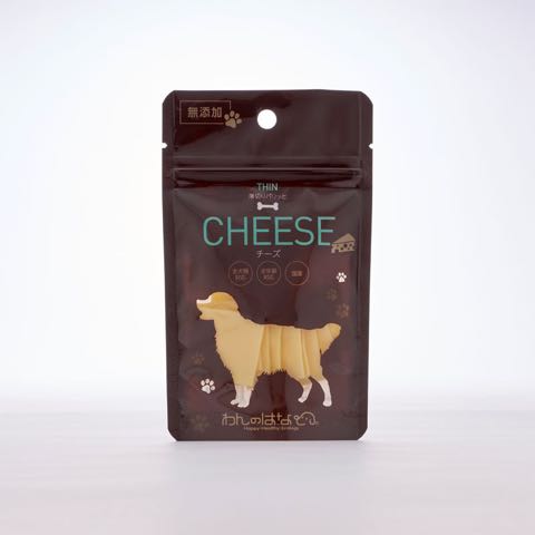わんのはな 無添加 オーガニック 食品 ケア用品 企画販売 愛犬 エコロジカルドッグライフ 化学合成添加物を可能な限り使用しない商品 ヒューマンレベル原料 フントヒュッテ わんのはな 薄切りパリッとチーズ 1.jpg