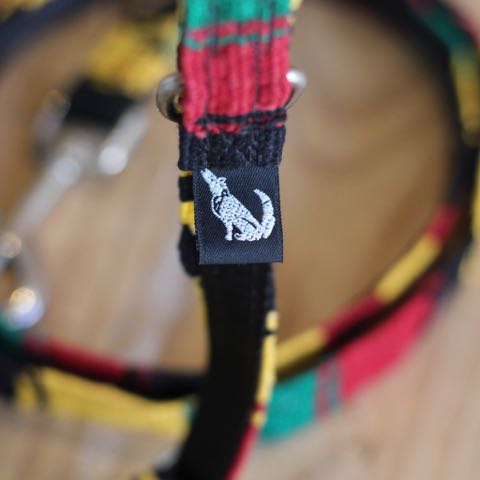 Color Pet Products MAYA Rasta カラーペットプロダクツ マヤ 首輪&リードセット ラスタカラー ジャマイカ レゲエ 民族 かわいい 犬グッズ 犬用品 販売 東京 フントヒュッテ 9.jpg
