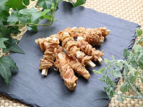 Wonderful Kitchen ワンダフルキッチン 評判 味 Wonderful Japan P-ball ピーボール 無添加 無着色 保存料不使用 国産 犬のおやつ 東京 フントヒュッテ 画像 国産ささみ巻きチーズ _ 5.jpg