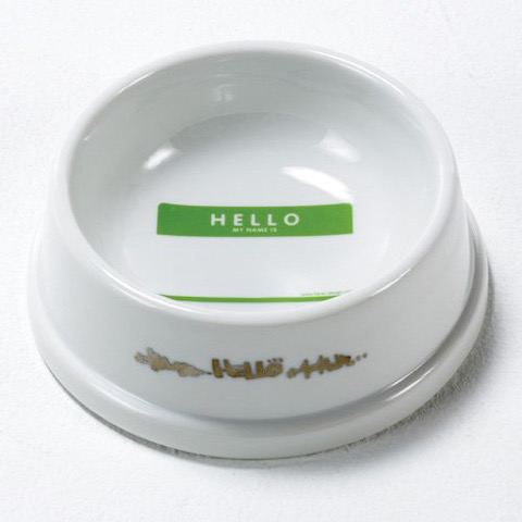 HELLO FOOD BOWL աɥܥ  ѿ Ϥ ƫ   MADE IN JAPAN ꥫ HELLO MY NAME IS ե졼С FLAVOR  ڥåȥå åå  եȥҥå _ 4