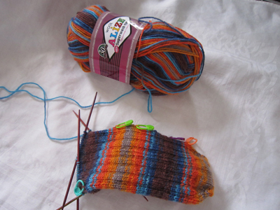 Alizeの糸でSocks