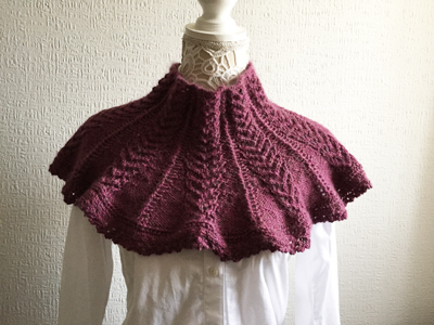 Victorian Neck Cozy完成