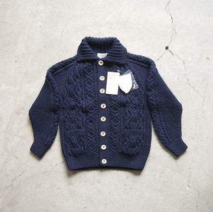 希少】 ニットカーディガン Hand Made 希少】 ニットカーディガン Hand Made