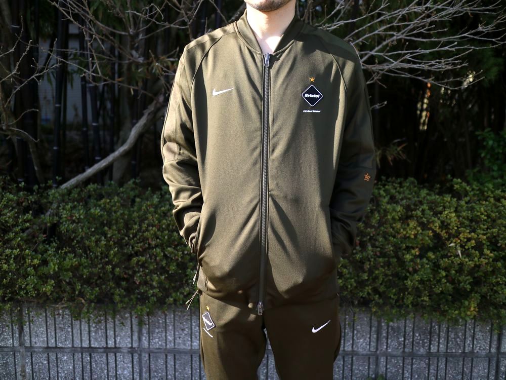 FCRB×NIKE REVERSIBLE KNIT WARM UP JACKET