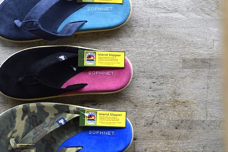 SOPHNET別注　 SLIPPER 　アイランドスリッパ　サイズ8 SOPHNET. × ISLAND SLIPPER 別注モデルの入荷です。 | 1989