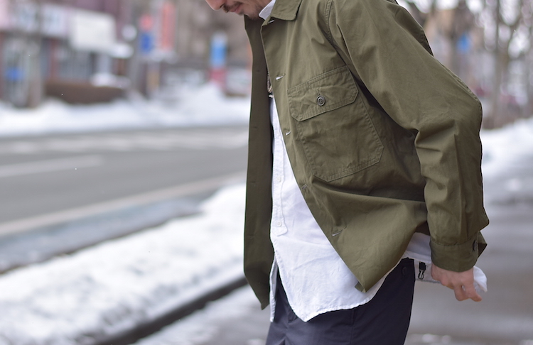 A VONTADE オリーブ、ミリタリー、好感触の一枚。 | 1989 Men's Blog