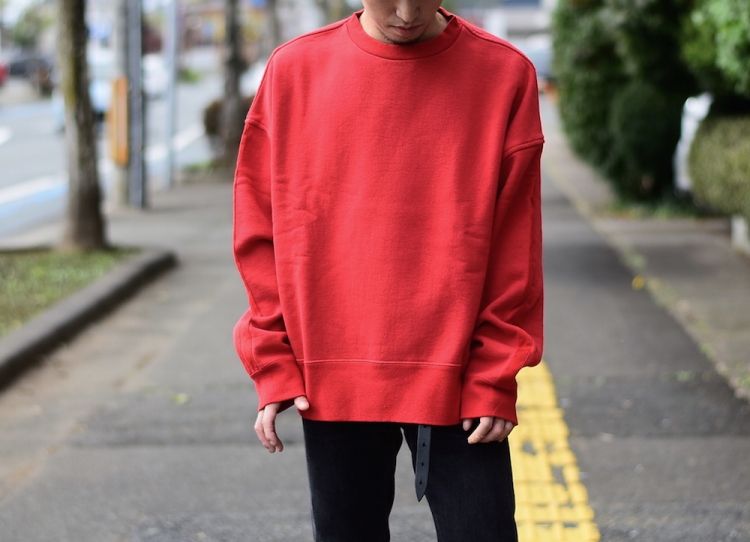 【予約】 | スウェットにも新しい雰囲気を。 UNUSED 1989 Blog Men's トップス