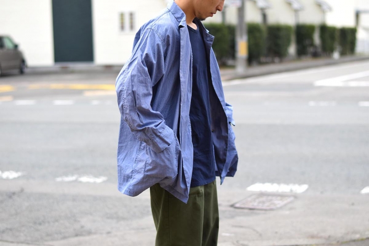 ゆったりと着ていただく提案。orSlow のパジャマシャツ | 1989 Men's Blog